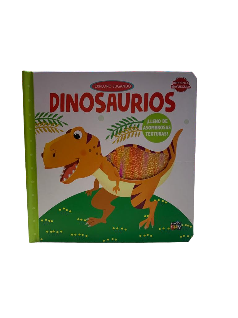 LIBRO EXPLORO JUGANDO DINOSAURIOS