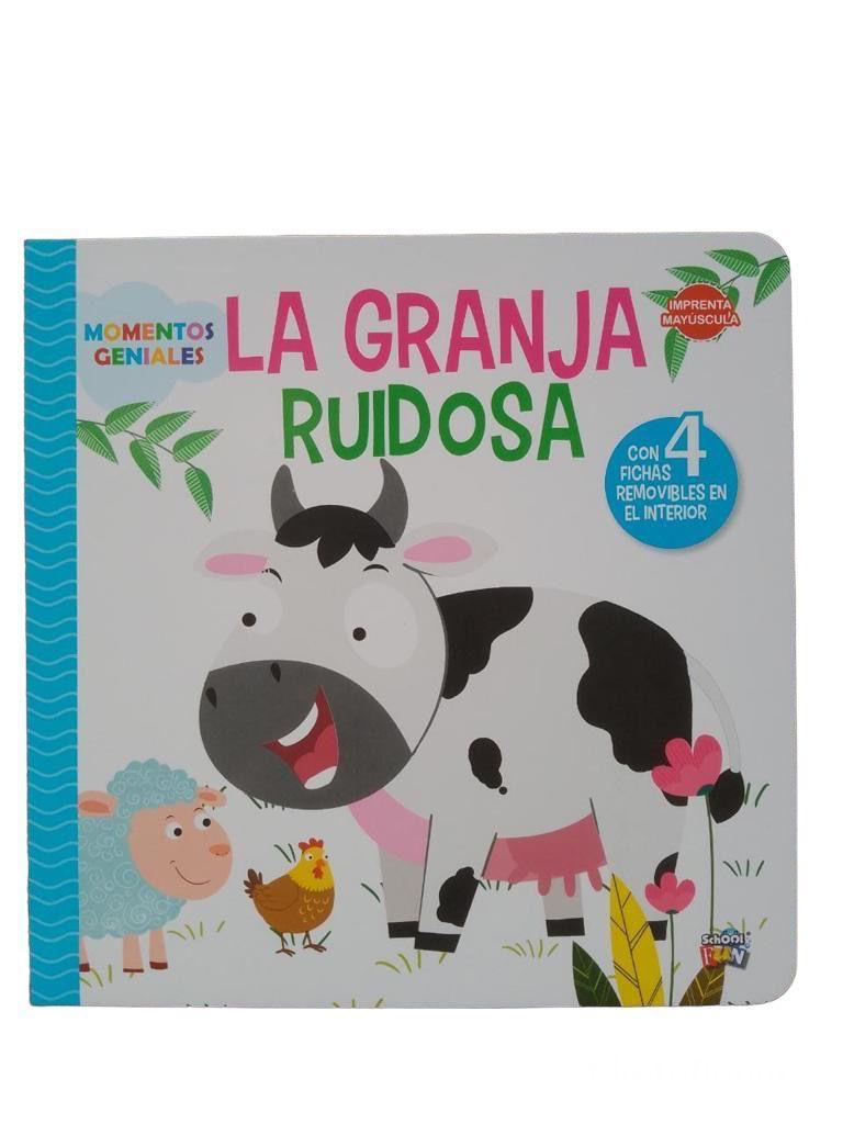 LIBRO LA GRANJA RUIDOSA CON FICHAS