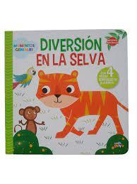 LIBRO DIVERSION EN LA SELVA CON FICHAS
