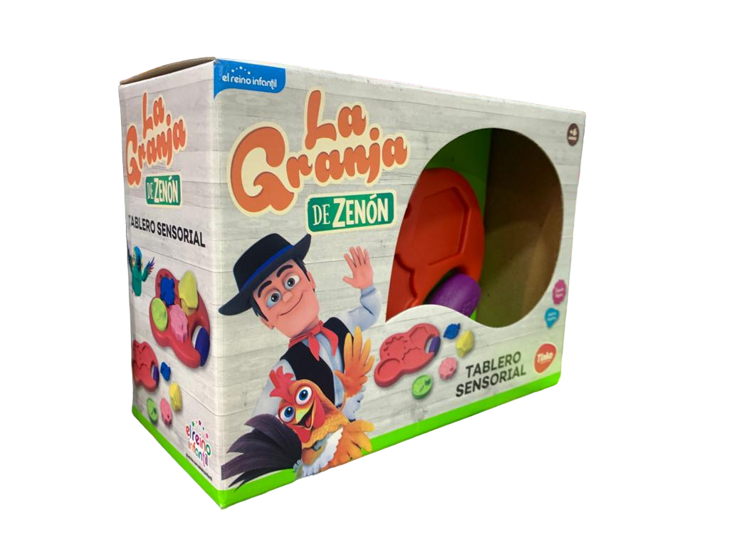 TABLERO SENSORIAL DE GOMA - GRANJA DE ZENON