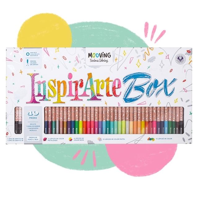 INSPIRARTE BOX X 40 PIEZAS MOOVING
