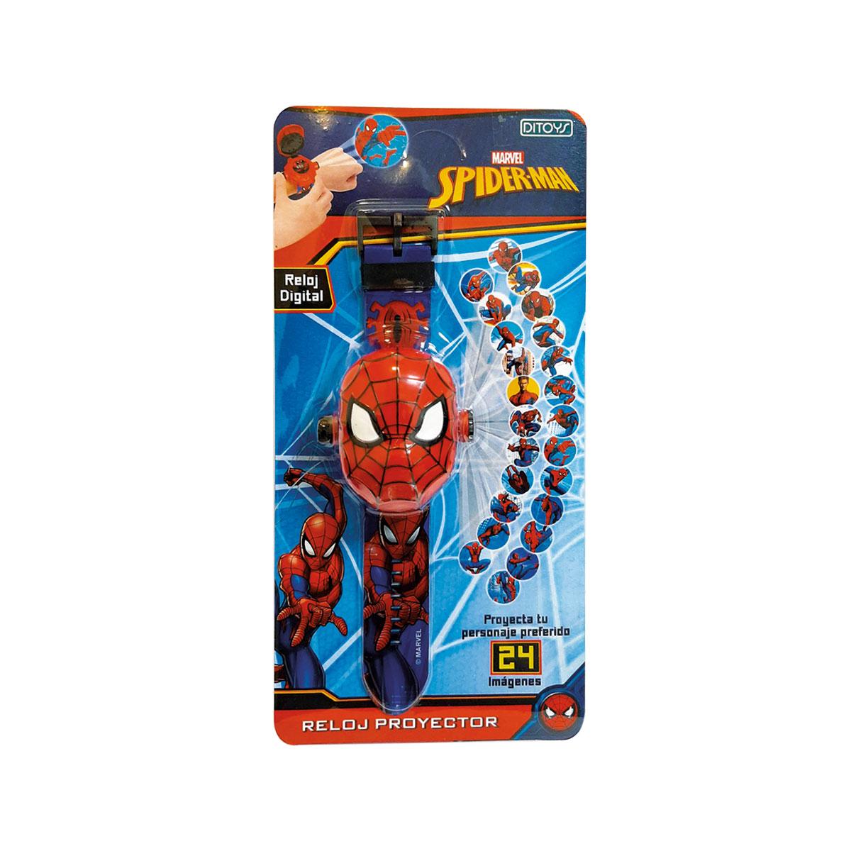 RELOJ PROYECTOR SPIDERMAN