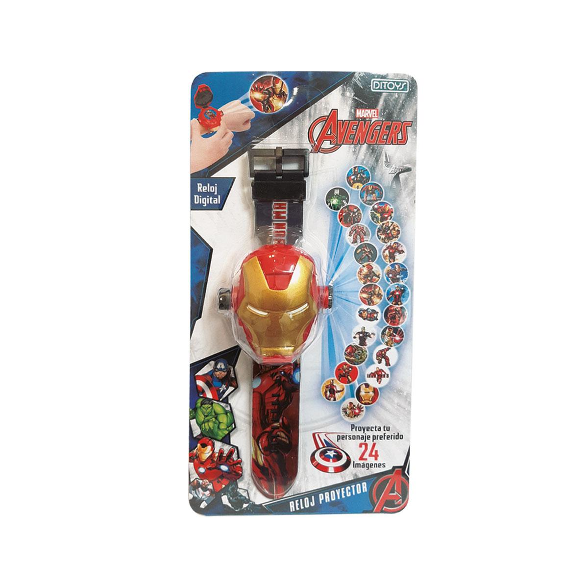 RELOJ PROYECTOR IRON MAN