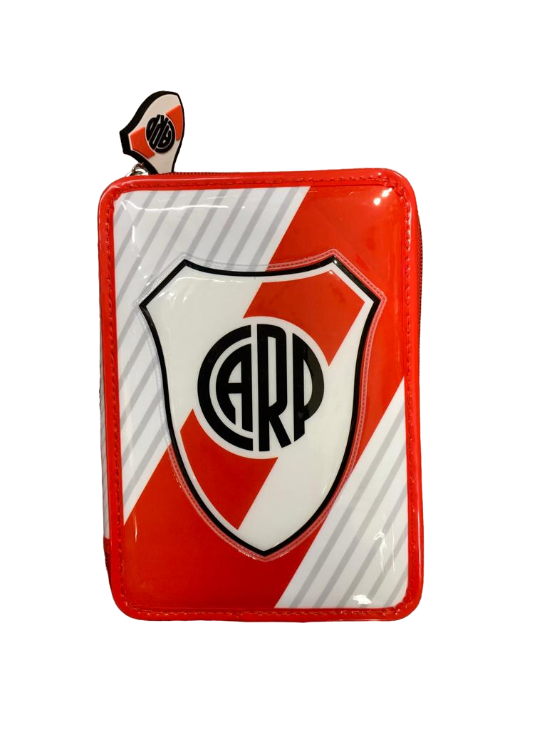 CARTUCHERA CANOPLA 1 PISO PVC RIVER CON UTILES