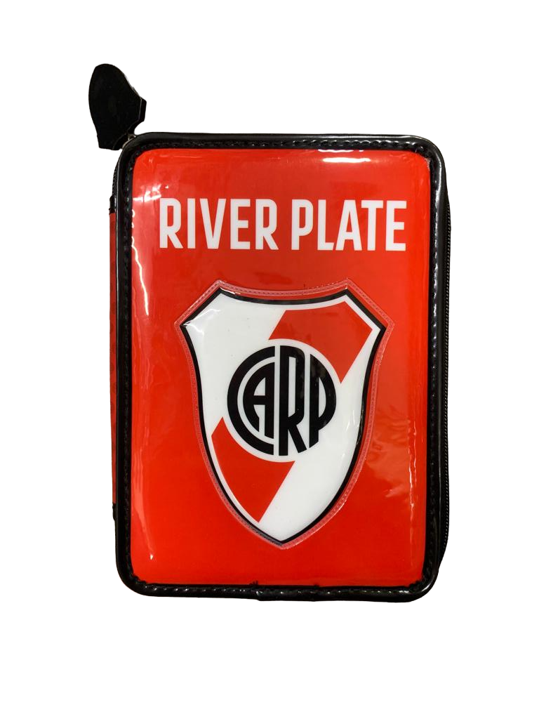 CARTUCHERA CANOPLA 1 PISO PVC RIVER CON UTILES