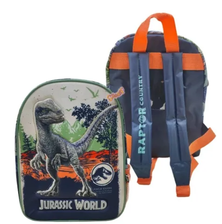 MOCHILA ESPALDA JURASSIC WORLD 12'