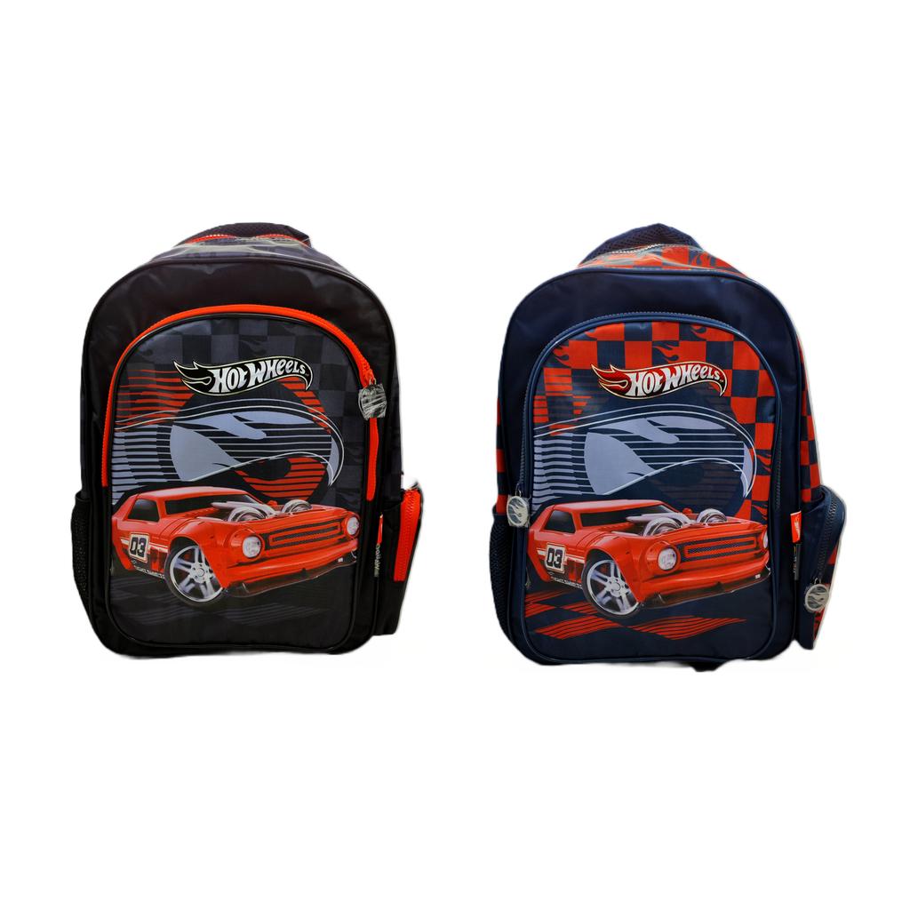 MOCHILA ESPALDA 17' HOT WHEELS