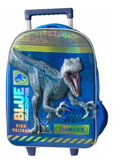 MOCHILA CARRO 12' JURASSIC WORLD 3D