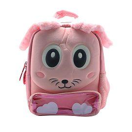 MOCHILA ESPALDA 11'' CONEJA ROSA C/ TIRA