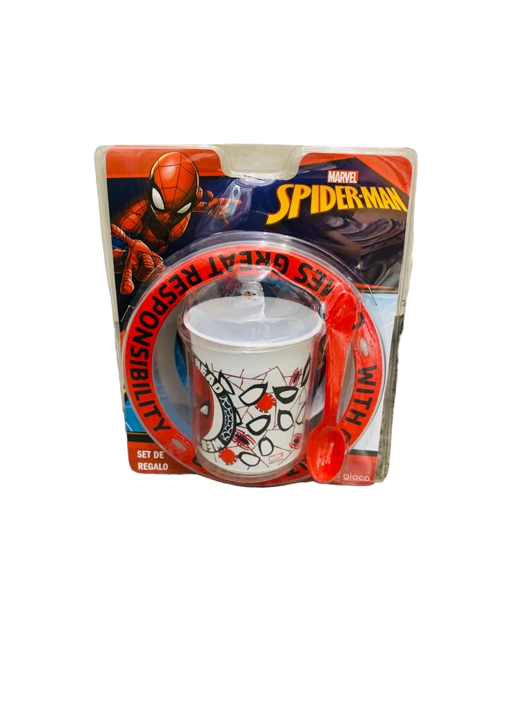 BOWL + TAZA SPIDERMAN