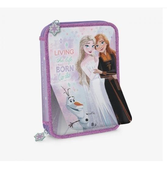CARTUCHERA 2 PISOS TAPA REVERSIBLE FROZEN
