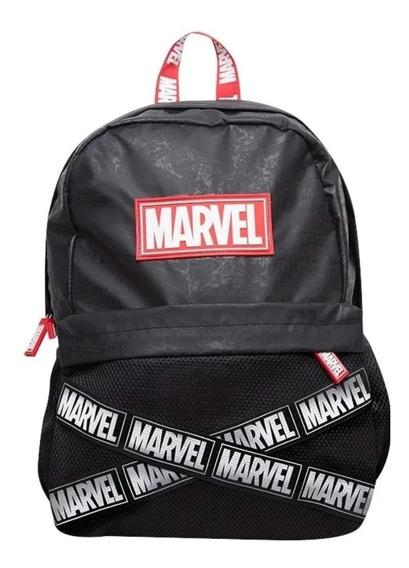 MOCHILA ESPALDA 16,5'' MARVEL NEGRA