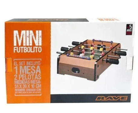 METEGOL DE MESA DE MADERA EN CAJA