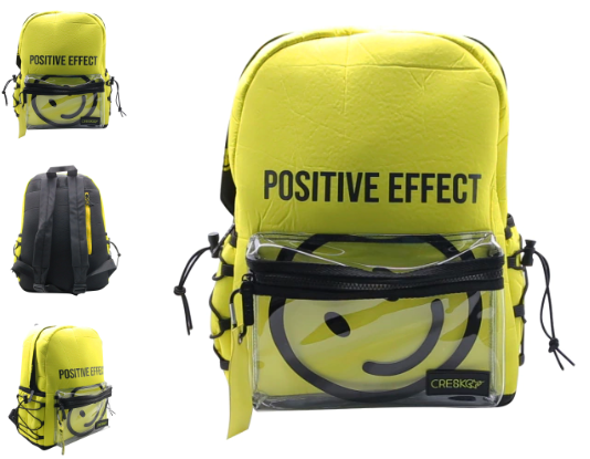 MOCHILA ESPALDA 16'' JUST SMILE