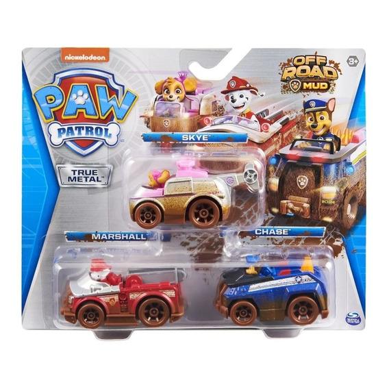 PAW PATROL VEHICULO X 3 OF ROAD
