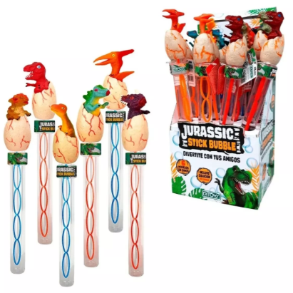 BURBUJERO TUBO DINOSAURIO X 1