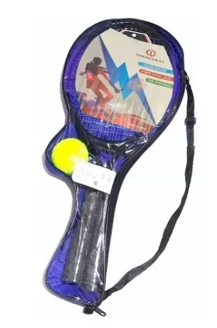 RAQUETAS CON FUNDA Y PELOTA