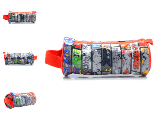 CARTUCHERA CANOPLA TUBO PVC AVENGERS