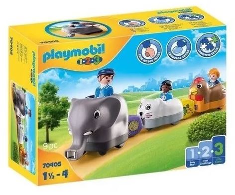 PLAYMOBIL 123 MI TRN DE ANIMALES