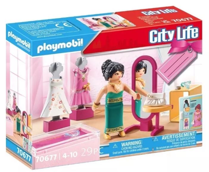 PLAYMOBIL CITY LIFE TIENDA DE MODA