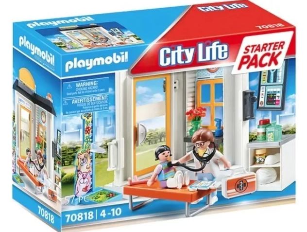 PLAYMOBIL CITY LIFE PACK PEDIATRA
