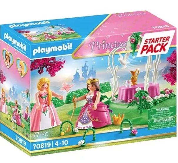 PLAYMOBIL JARDIN DE PRINCESAS