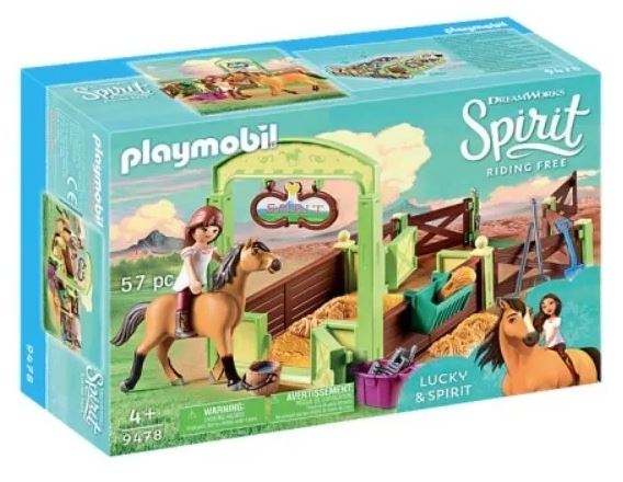 PLAYMOBIL SPIRIT CON ESTABLO