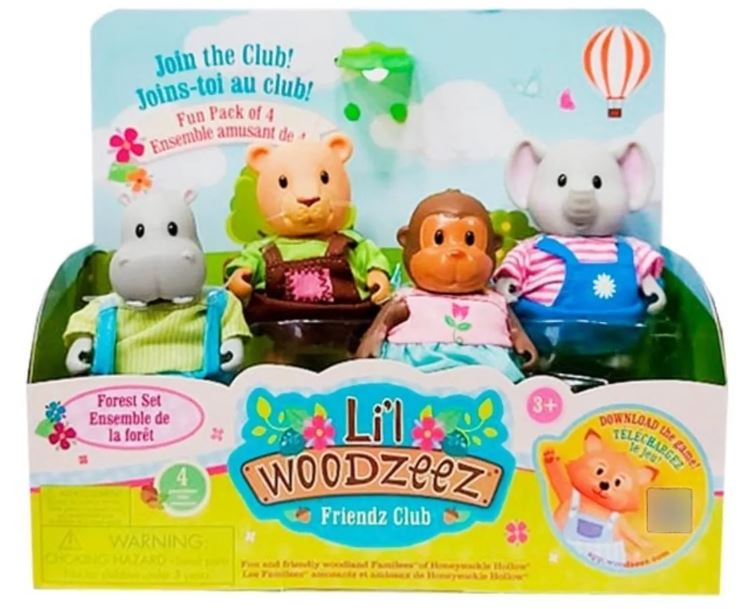 LIL WOODZEEZ FRIENDZ CLUB X4