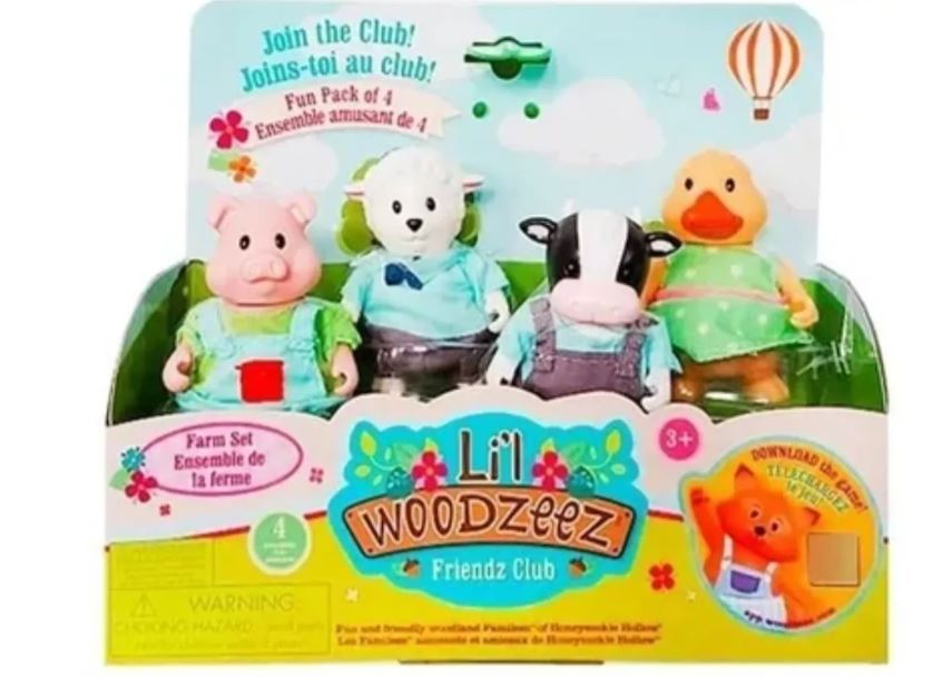 LIL WOODZEEZ FRIENDZ CLUB X4