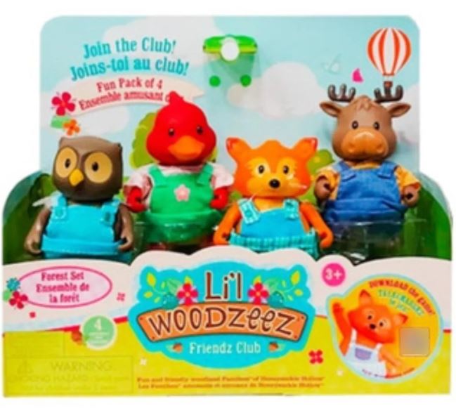 LIL WOODZEEZ FRIENDZ CLUB X4