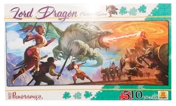 PUZZLE 510 PIEZAS PANORAMICO LORD DRAGON
