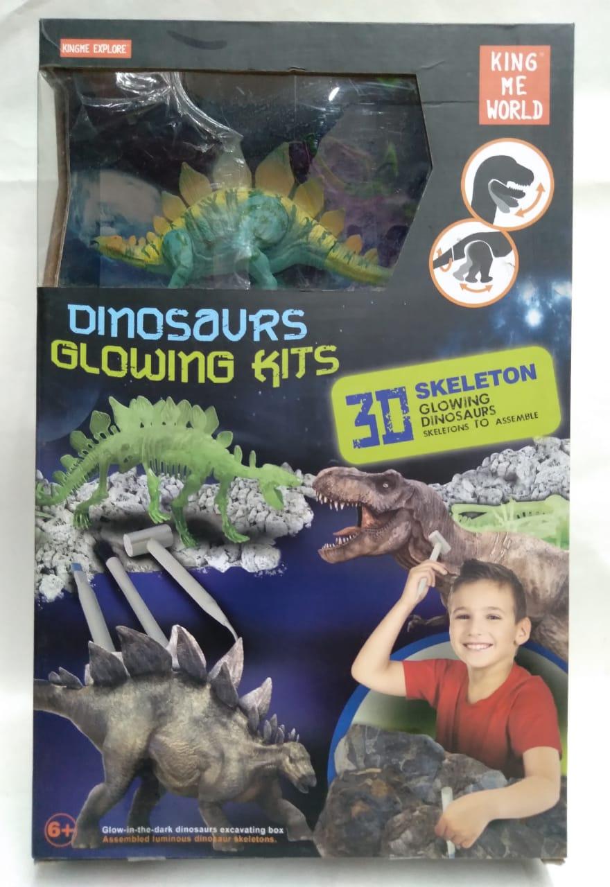 KIT EXCAVACION GLOW CON DINOSAURIO
