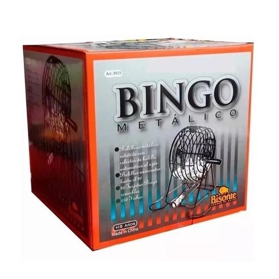 BINGO BOLILLERO METALICO