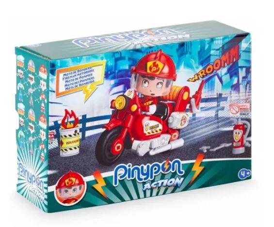 PINYPON ACTION MOTO BOMBERO