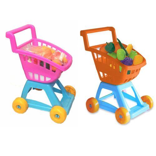 CARRITO DE SUPERMERCADO CON VERDURAS