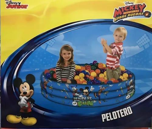 PELOTERO INFLABLE DISNEY AVENTURA CON PELOTAS