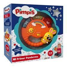 PIMPIS MI PRIMER PANDERETA CON LUZ Y SONIDO