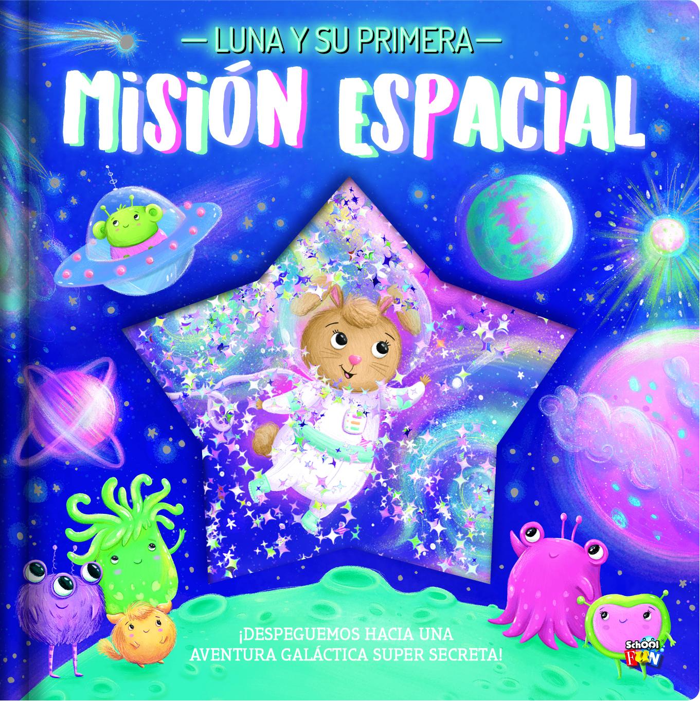 LIBRO BURBUJA MAGICA LUNA SU 1° MISION ESPACIAL