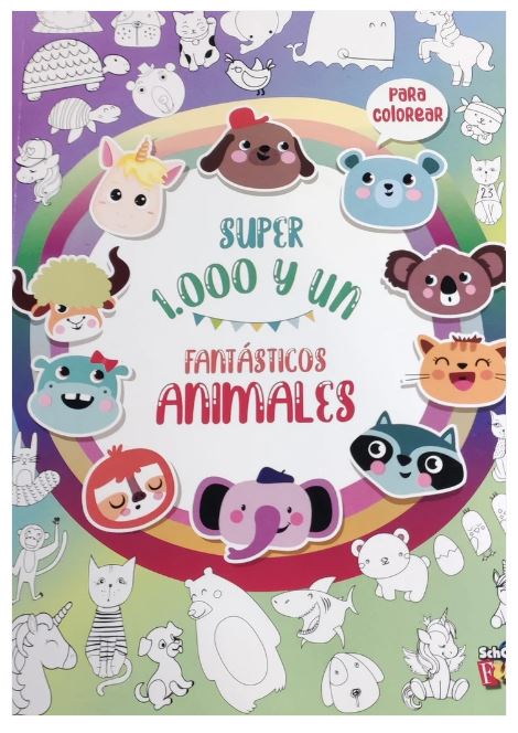 LIBRO SUPER 1000 Y UN FANTASTICOS ANIMALES