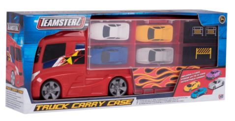 TEAMSTERZ CAMION CON 4 AUTOS