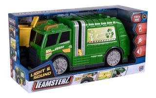 TEAMSTERZ CAMION RECOLECTOR CON LUZ Y SONIDO