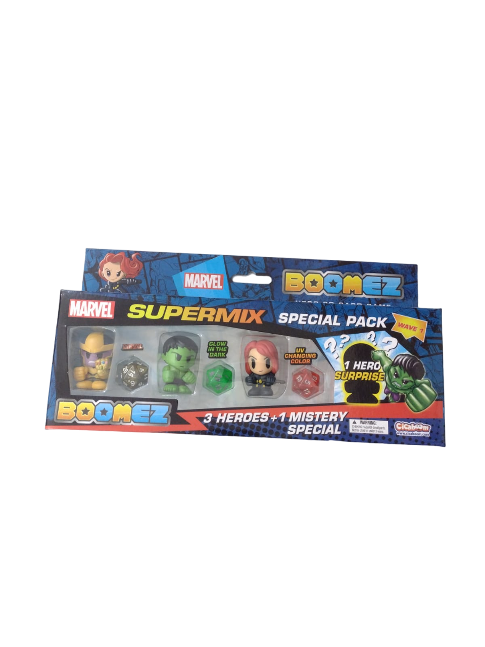 BOOMEZ MARVEL SUPERMIX 4 FIGURAS