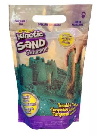 KINETIC SAND SHIMMER TURQUESA