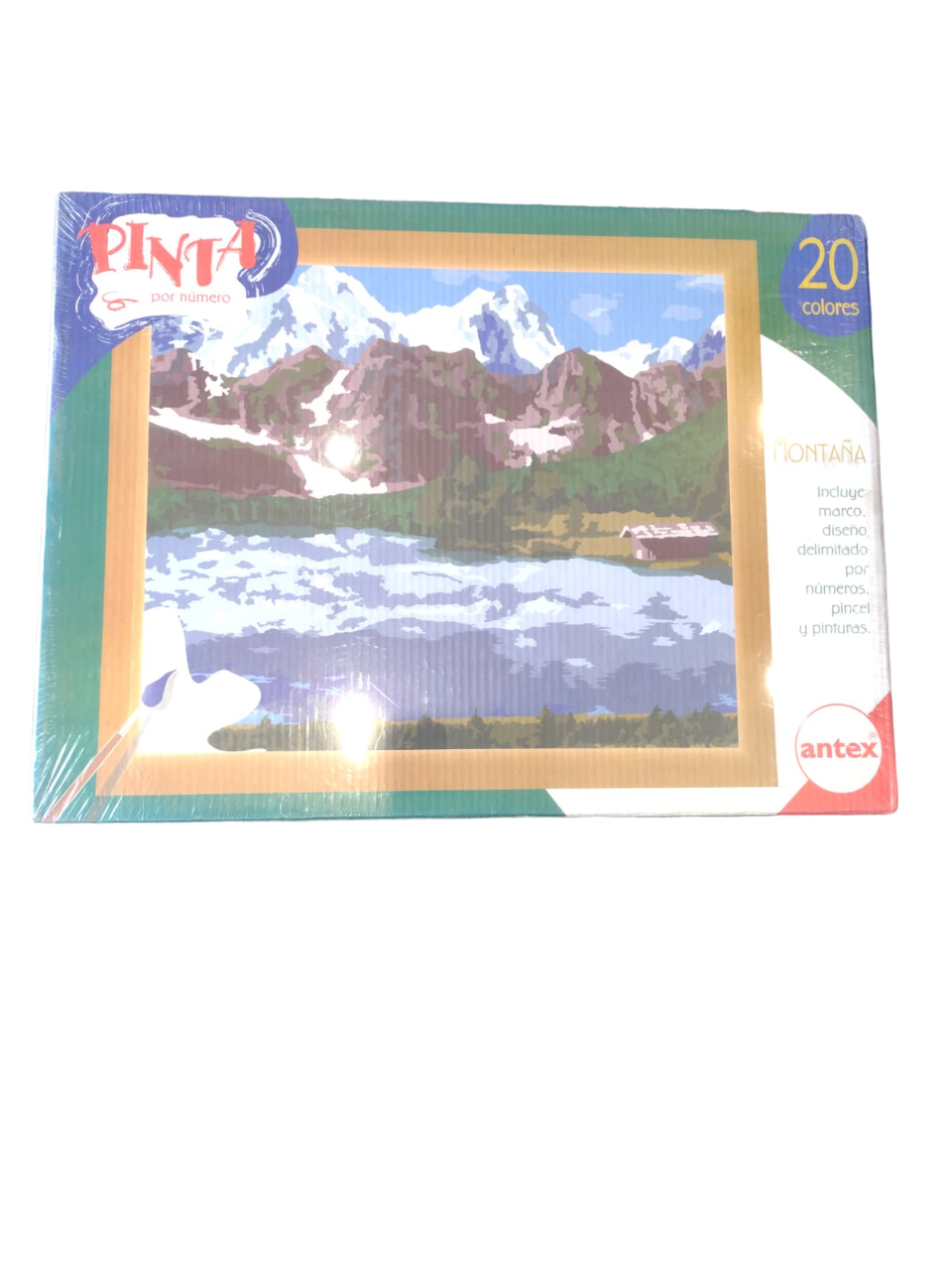 PINTA POR NUMERO - MONTAÑA
