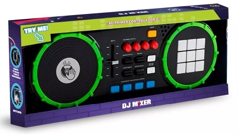 DJ MIXER CONTROLADOR MUSICAL