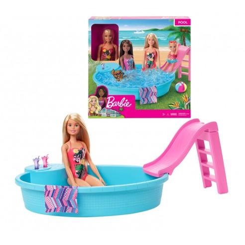 PISCINA BARBIE CON MUÑECA