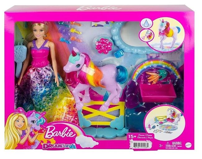 BARBIE UNICORNIO ARCOIRIS