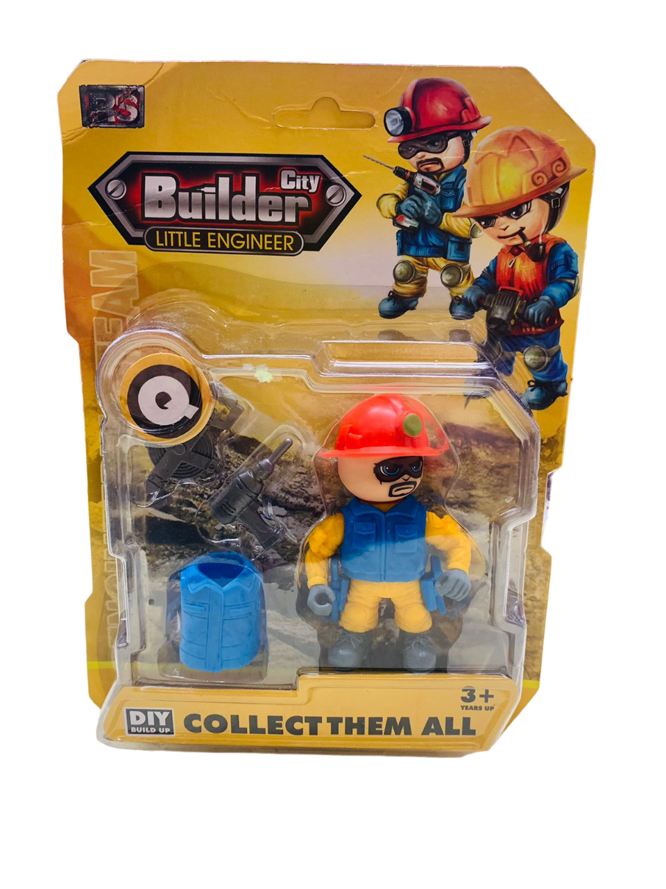 MUÑECO CONSTRUCTOR EN BLISTER