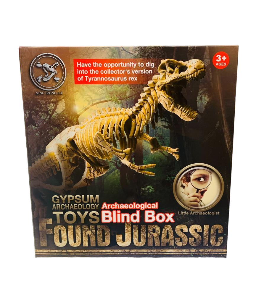 SET ARQUEOLOGIA DINOSAURIO EN CAJA