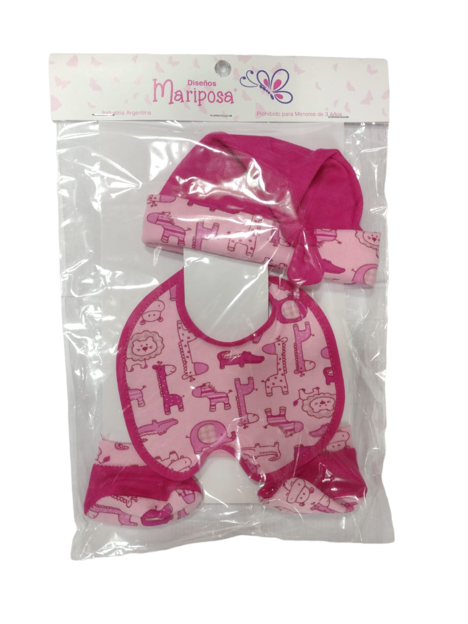 SET GORRO BABERO ESCARPIN GRANDE